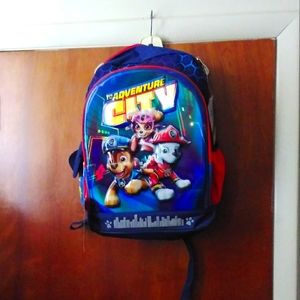 Paw Patrol 17 inches Blue Backpack NWT
